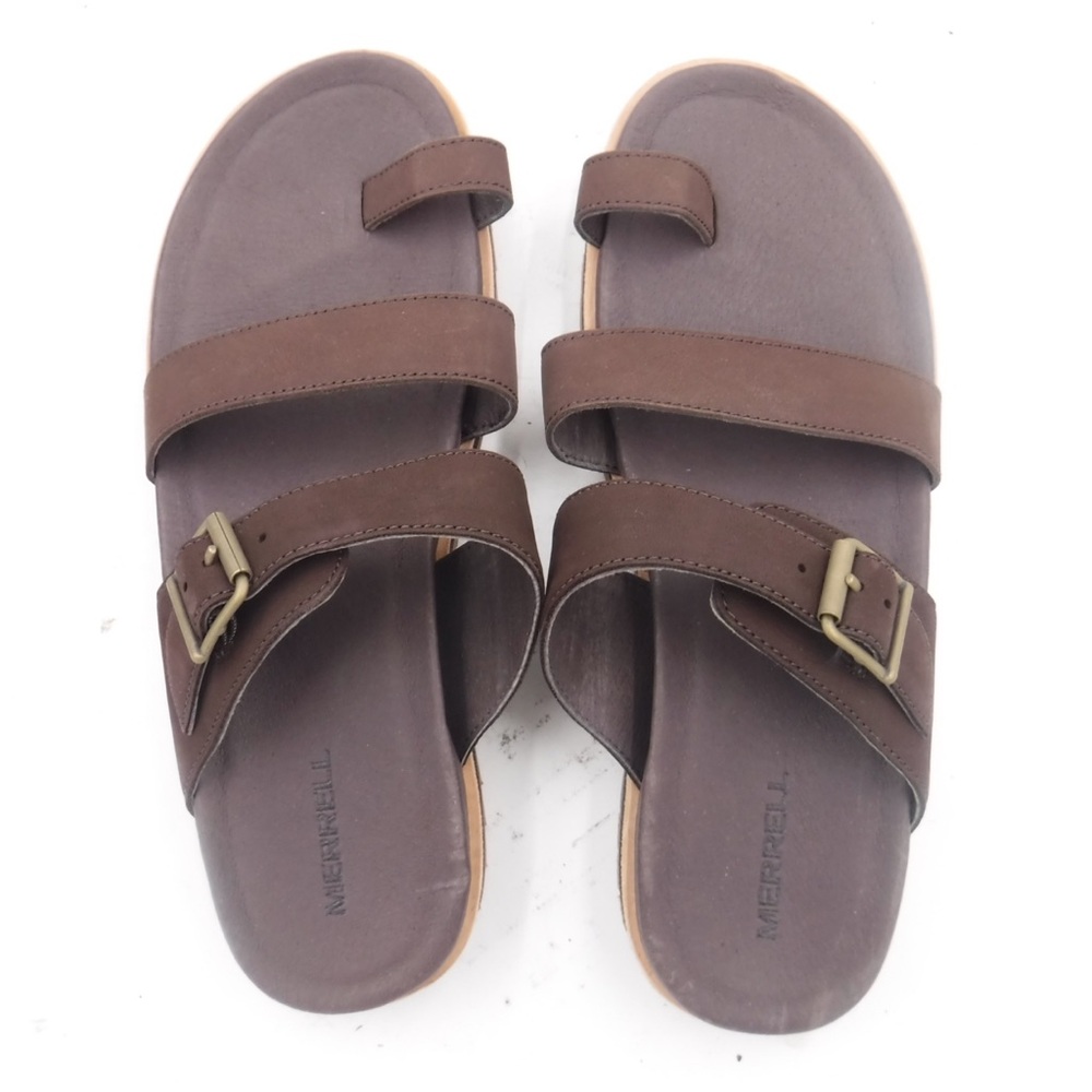 Merrell Women’s Juno Buckle Slide Sandals in Espresso‎ Size 8